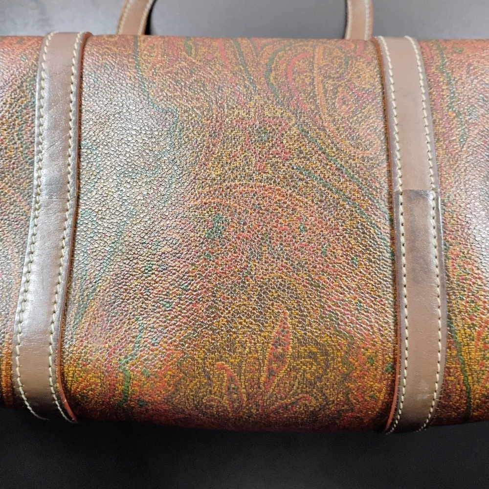 Etro Milano Paisley Boston Bag - Picture 16 of 17
